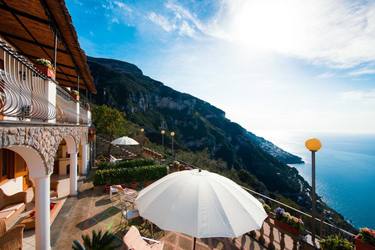 Villa Savina - Elegant Family Villa Overlooks Amalfi Coast - Positano Esterno foto