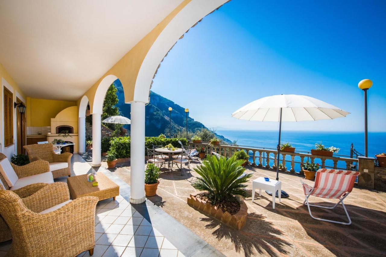 Villa Savina - Elegant Family Villa Overlooks Amalfi Coast - Positano Esterno foto